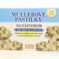 MÜLLEROVE PASTILKY SO ZÁZVOROM