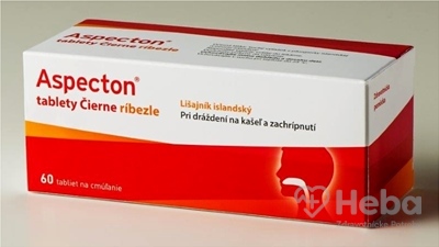 Aspecton tablety Čierne ríbezle