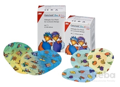 3M Opticlude Boys&Girls Maxi očná náplasť [SelP]