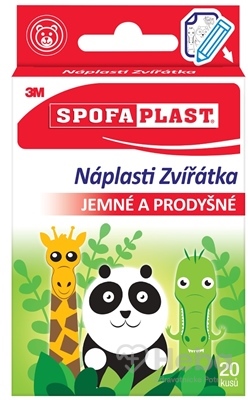 3M SPOFAPLAST č.114 Náplasti ZVIERATKÁ