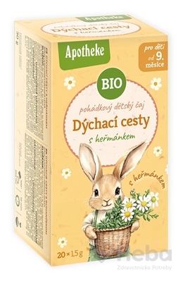 APOTHEKE ROZPRÁVKA Dýchacie cesty s rumančekom Bio