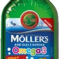 MOLLER´S Omega 3 RYBÍ OLEJ Ovocná aróma
