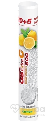 GS Extra C 500 šumivý citrón