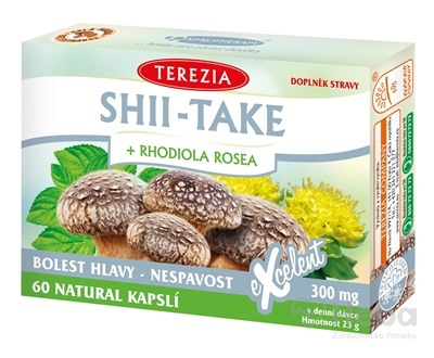 TEREZIA SHII-TAKE + RHODIOLA ROSEA