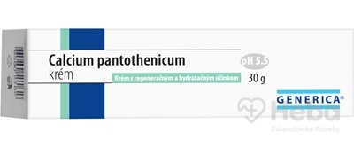GENERICA Calcium pantothenicum krém