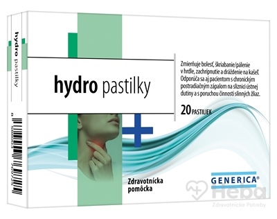 GENERICA hydro pastilky