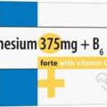 GENERICA Magnesium 375 mg + B6 forte s vitamínom C