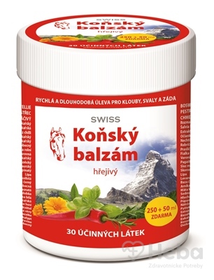 KONSKÝ BALZAM SWISS hrejivý