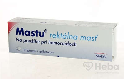 Mastu rektálna masť