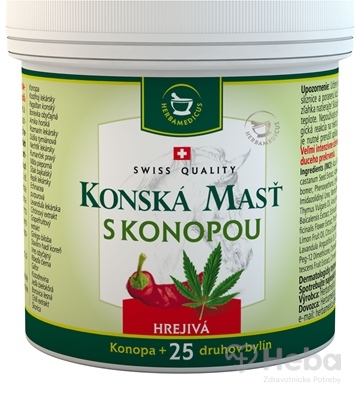 KONSKÁ MASŤ S KONOPOU HREJIVÁ
