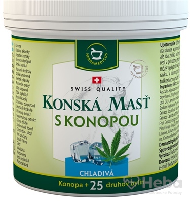 KONSKÁ MASŤ S KONOPOU CHLADIVÁ