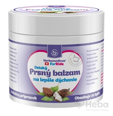 HERBAMEDICUS Detský Prsný balzam