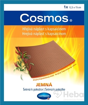 COSMOS Hrejivá náplasť s kapsaicínom JEMNÁ