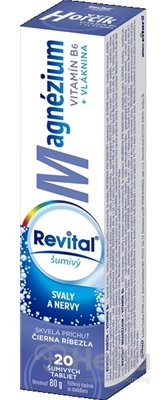 Revital Magnézium + B6 šumivý