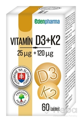 EDENPharma VITAMÍN D3 + K2