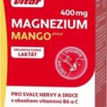 VITAR Magnézium 400 mg + vitamíny B6 a C