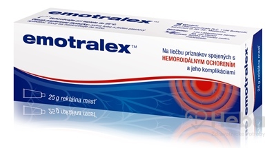 Emotralex rektálna masť