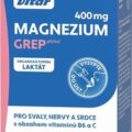 VITAR Magnézium 400 mg + vitamíny B6 a C