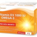 Noventis Vitamín D3 1000 IU + Omega-3