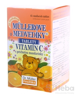 MÜLLEROVE medvedíky - VITAMÍN C