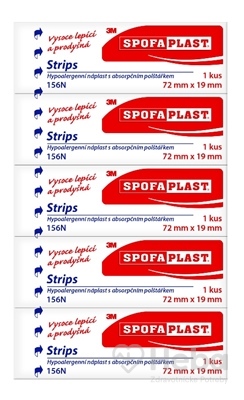 3M SPOFAPLAST č.156N Náplasť strips