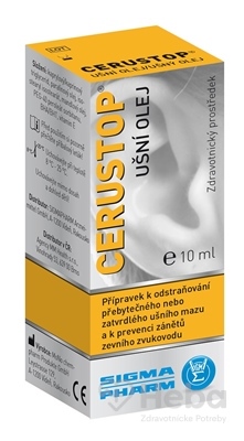 Cerustop ušný olej
