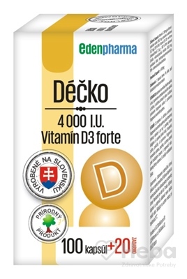 EDENPharma Déčko 4000 I.U.