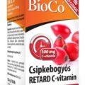 BioCo Vitamín C RETARD 500 mg s plodom šípky