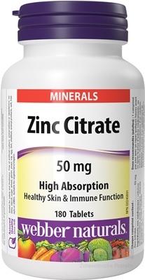Webber Naturals Zinok 50 mg