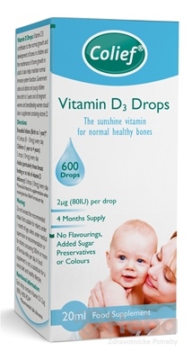 Colief Vitamin D3 Drops