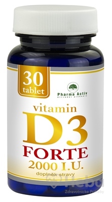 Pharma Activ Vitamin D3 FORTE 2000 I.U.