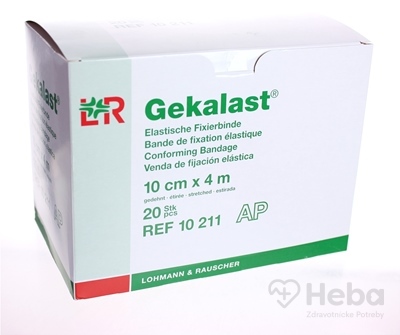 GEKALAST HYDROF. ELAST. FIXAČNÝ OBVAZ 10cmx4m