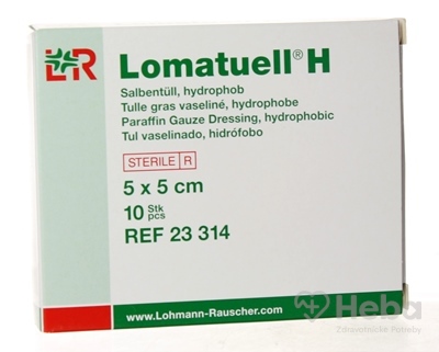 LOMATUELL H TYL PARAFÍNOVÝ 5x5cm