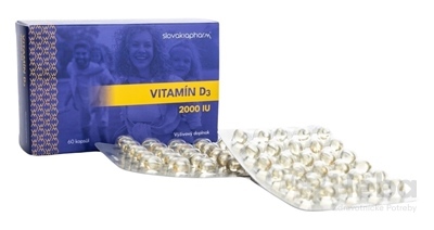 Slovakiapharm Vitamín D3 2000 IU