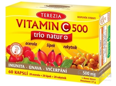 TEREZIA VITAMÍN C 500 trio natur+