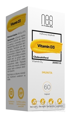 nesVITAMINS Vitamin D3 2000 I.U.