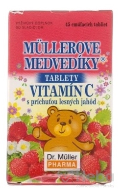 MÜLLEROVE medvedíky - VITAMÍN C