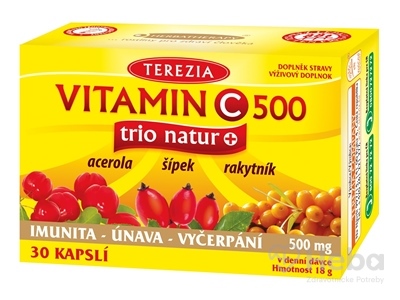 TEREZIA VITAMÍN C 500 trio natur+