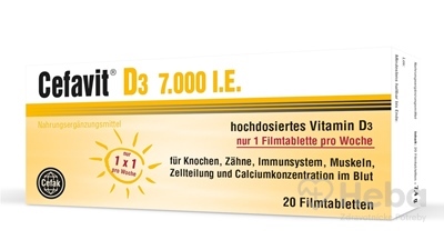 Cefavit D3 7.000 I.E. vitamin