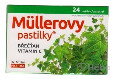 MÜLLEROVE pastilky BREČTAN, VIT. C