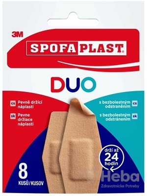 3M SPOFAPLAST č.612 DUO náplasti