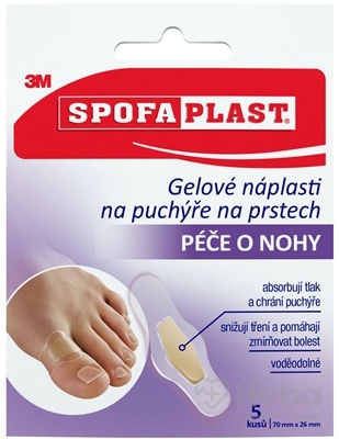 3M SPOFAPLAST č.911N Gélové náplasti
