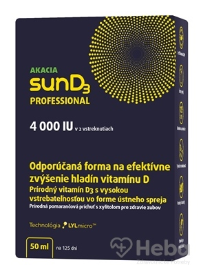 AKACIA sunD3 PROFESSIONAL 4000 IU