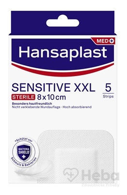 Hansaplast MED SENSITIVE XXL