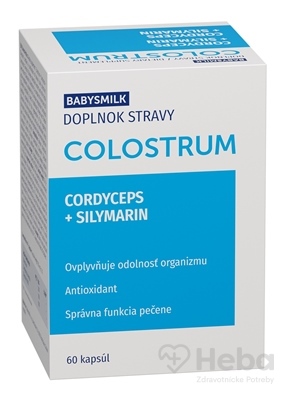 BABYSMILK COLOSTRUM + CORDYCEPS + SYLIMARÍN