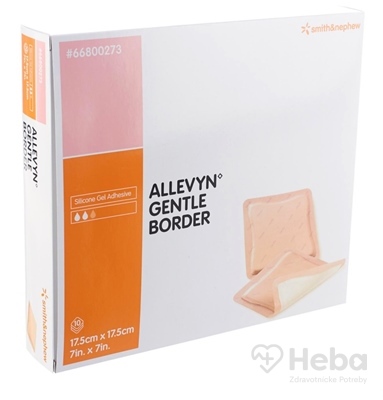 ALLEVYN Gentle Border Krytie na rany