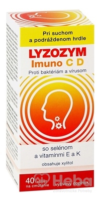 LYZOZYM IMUNO C D SO SELÉNOM A VITAMÍNMI E a K