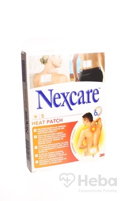 3M Nexcare HEAT PATCH, Náplasť hrejivá [SelP]