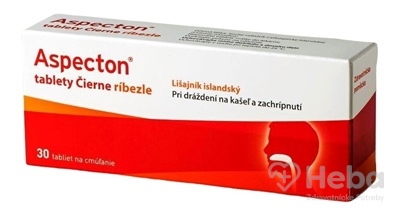 Aspecton tablety Čierne ríbezle