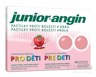 Junior-angin pastilky pre deti